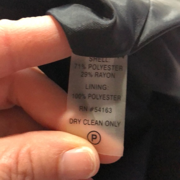 Calvin Klein black pinstripe dress size 6 - Picture 6 of 6